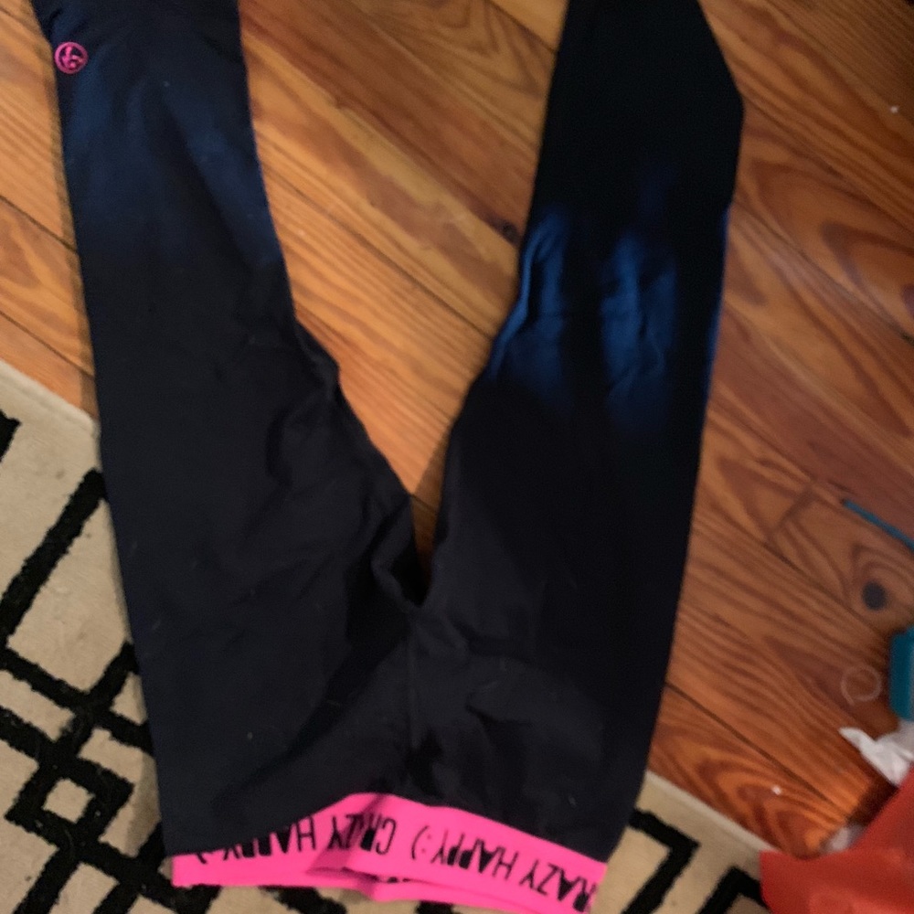 Black Zumba capris